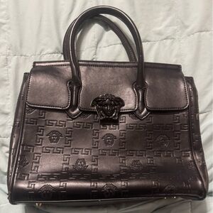 Black Medusa Handbag